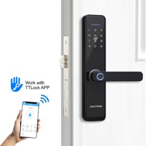 DX4 Smart Door Lock with Fingerprint PIN and Card